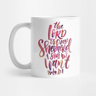 Lord is my shepherd Mug